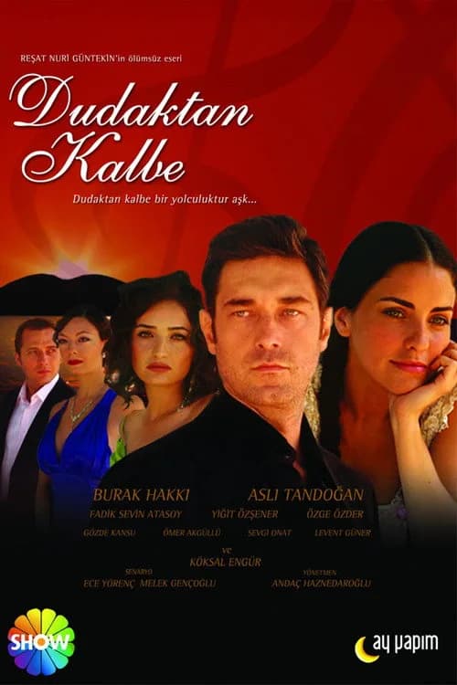 Dudaktan Kalbe (2007–2009) Türk dizisi afişi