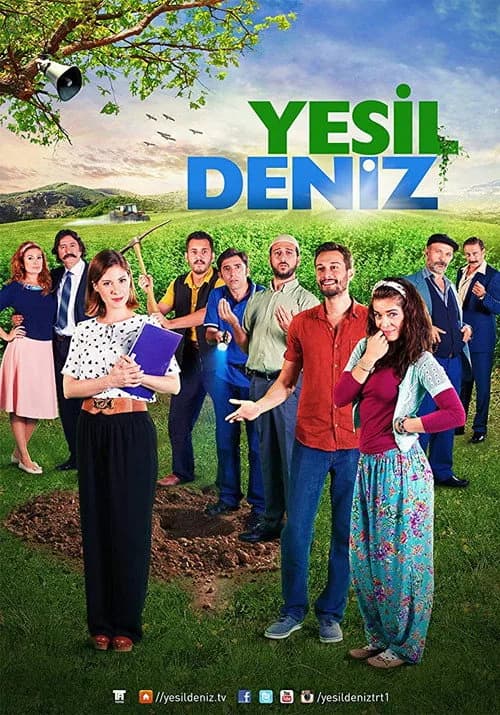 Yeşil Deniz (2014) Türk dizisi afişi